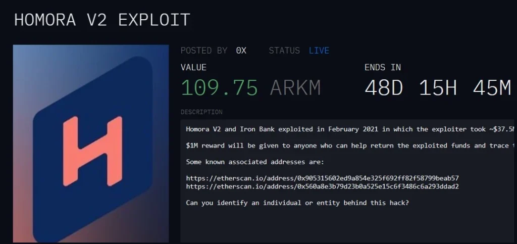 Homora V2 Exploit