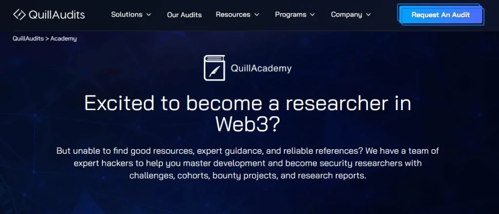 QuillAudits Academy