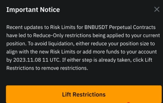Система Risk Limit в bybit